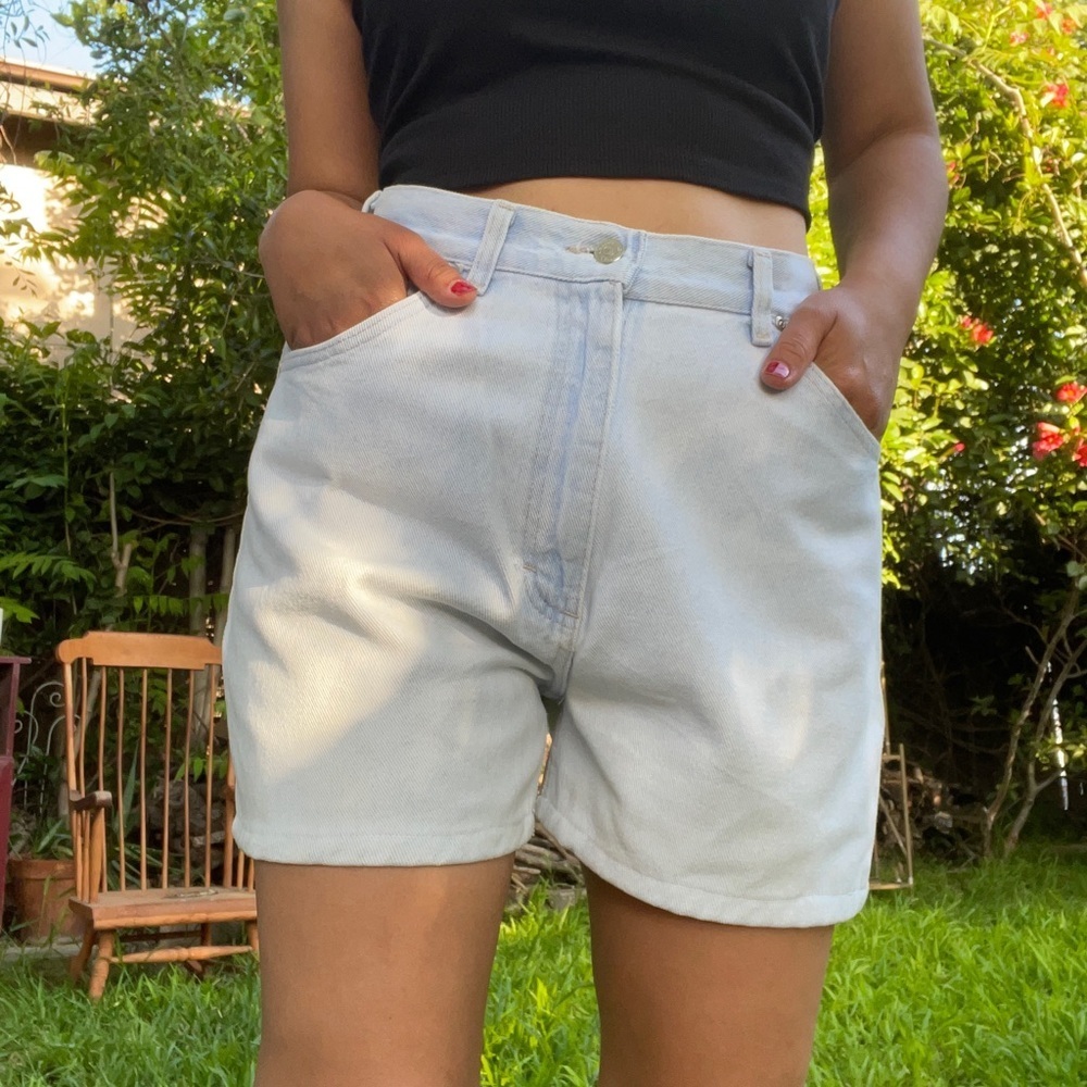 90s vintage lee denim shorts